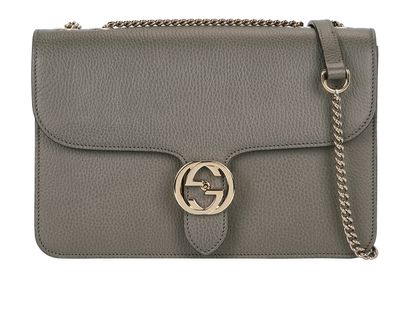 Gucci Interlocking Shoulder Bag, front view